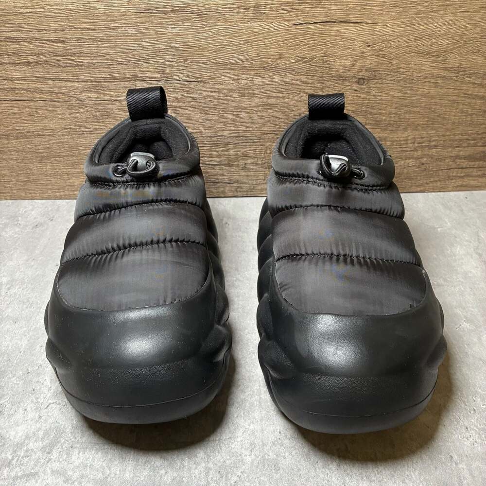 Crocs Overpuff Shorty Black Slip-On Shoes 210668 Size M5/W7